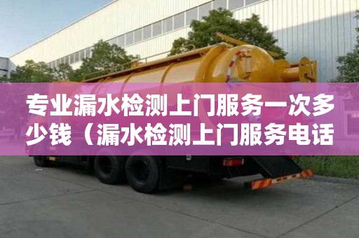 專業漏水檢測上門服務一次多少錢（漏水檢測上門服務電話）