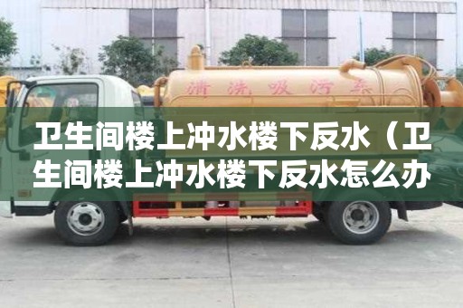 衛生間樓上沖水樓下反水（衛生間樓上沖水樓下反水怎么辦）