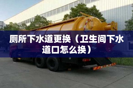 廁所下水道更換（衛生間下水道口怎么換）