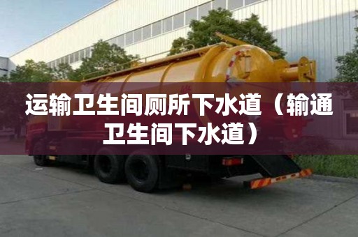 運輸衛生間廁所下水道（輸通衛生間下水道）