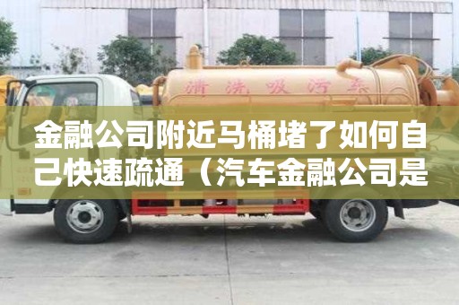 金融公司附近馬桶堵了如何自己快速疏通（汽車金融公司是指經中國銀監會批準的,為中國境內）