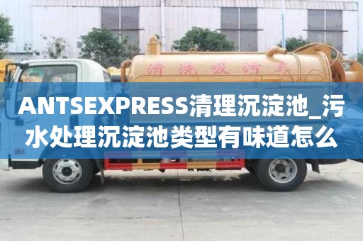 ANTSEXPRESS清理沉淀池_污水處理沉淀池類型有味道怎么辦