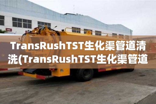 TransRushTST生化渠管道清洗(TransRushTST生化渠管道清洗快速技巧)