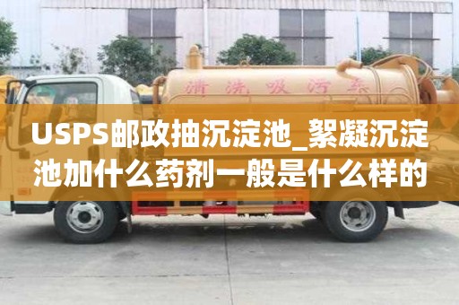 USPS郵政抽沉淀池_絮凝沉淀池加什么藥劑一般是什么樣的